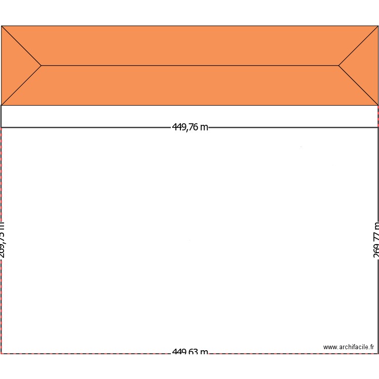 Harold plan. Plan de 1 pièce et 1052 m2