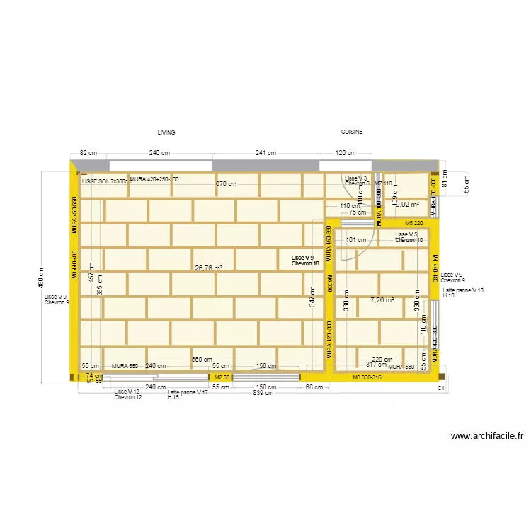 Projet Baton V5 Production V2 MURA_SOLIVES. Plan de 