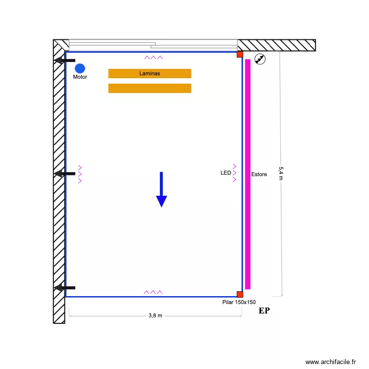 Ferreira Gourmet. Plan de 