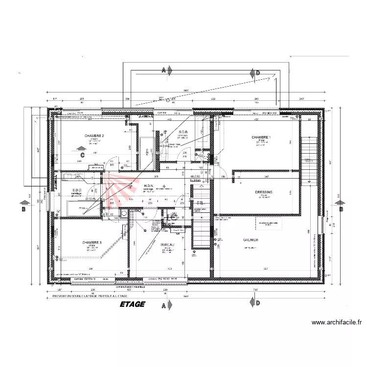ROLLAND Benoit_Etage. Plan de 