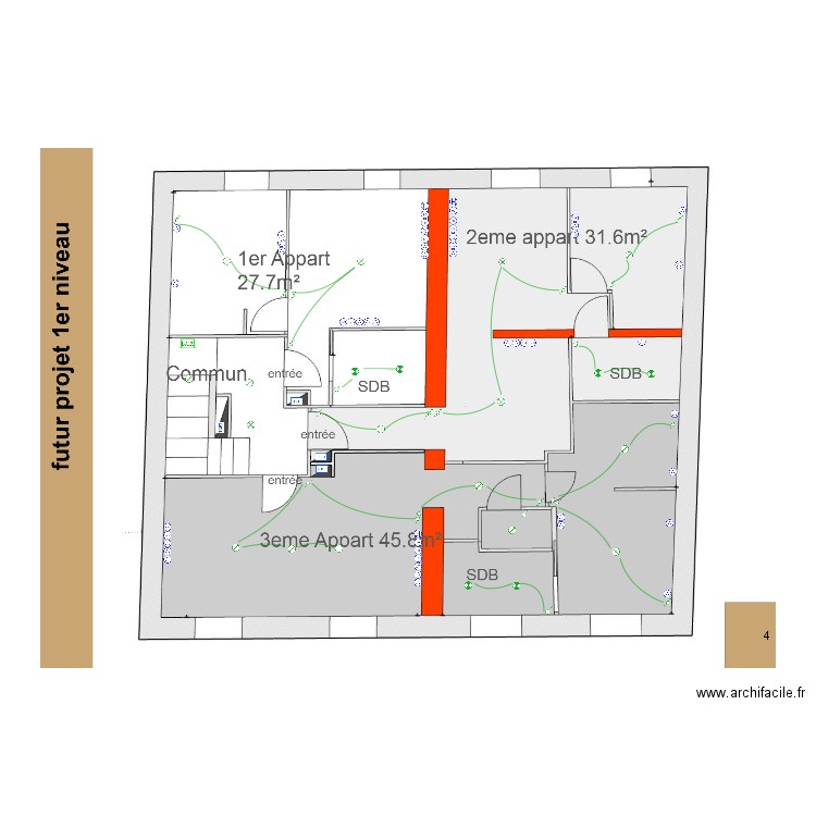 Iovine R+1. Plan de 0 pièce et 0 m2