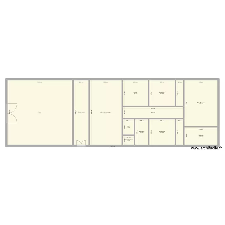 maison reve. Plan de 
