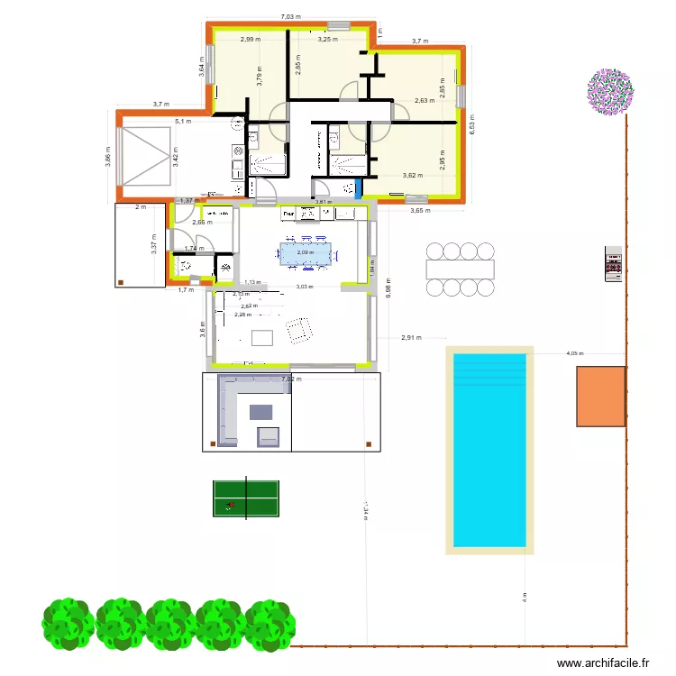 dernier plan. Plan de 