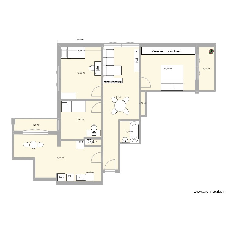 139. Plan de 0 pièce et 0 m2