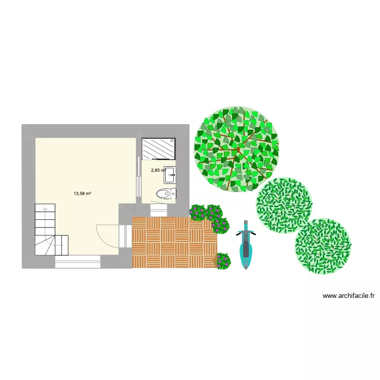 Plan GQ1-3BIS. Plan de 