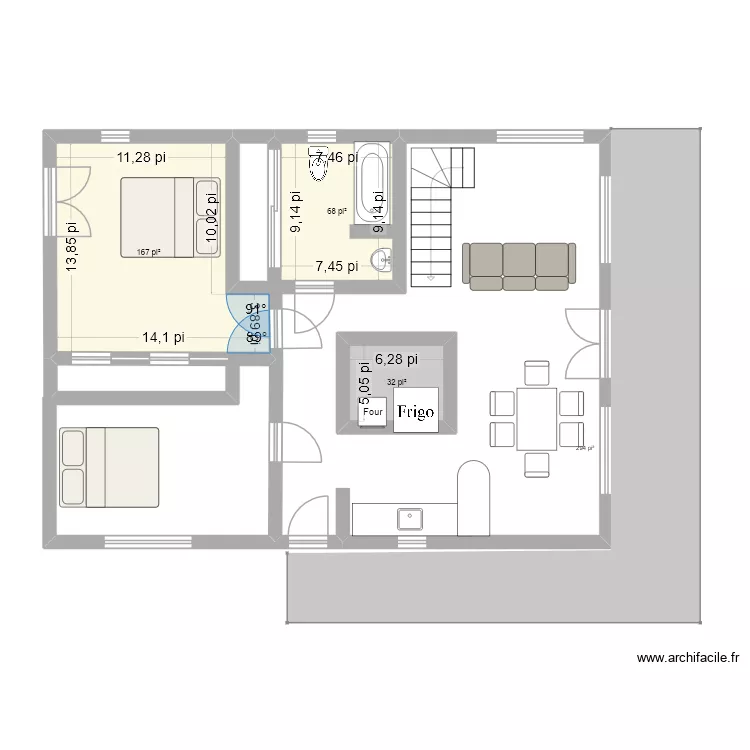 test2. Plan de 3 et 25 m² test2. Plan de 3 et 25 m²