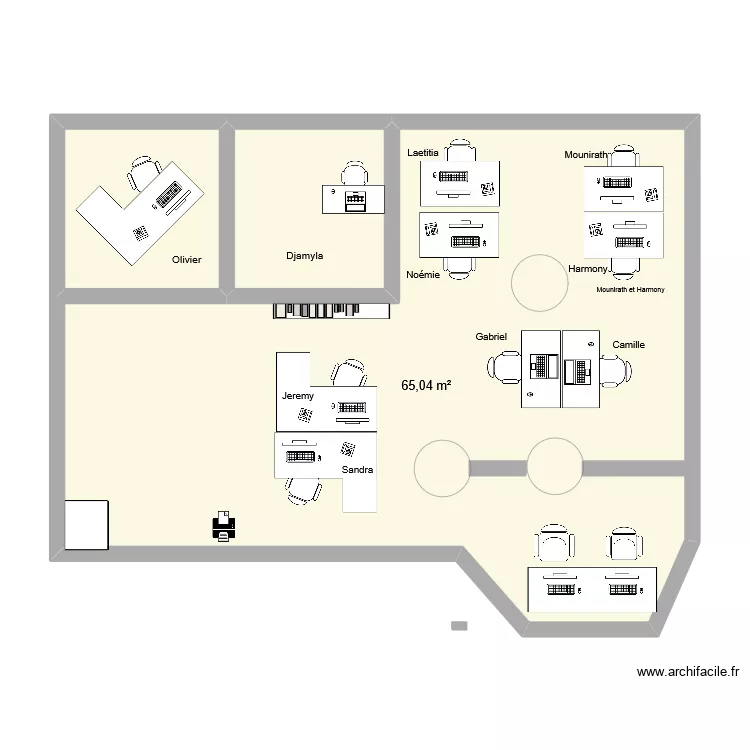 lokoa. Plan de 3 pièces et 80 m² lokoa. Plan de 3 pièces et 80 m²