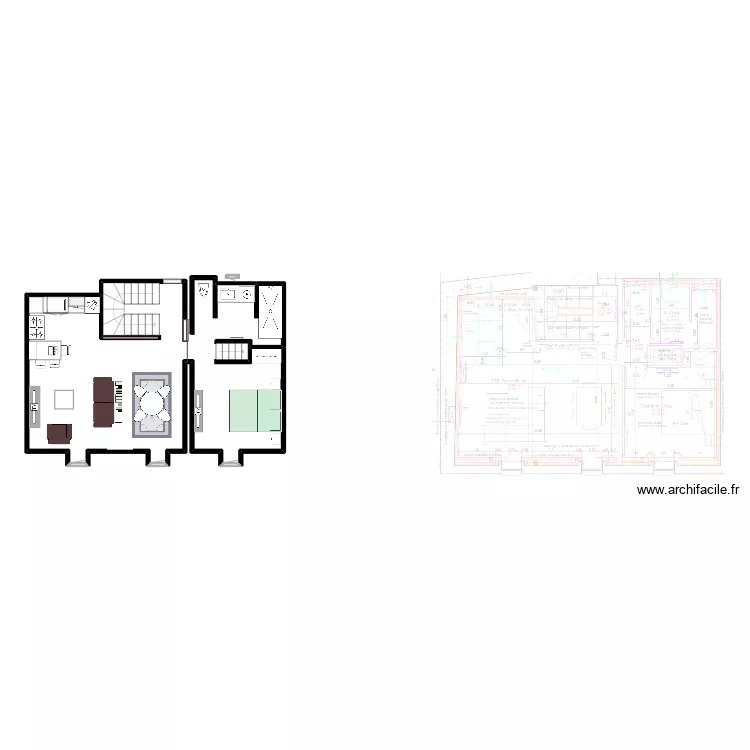 plan appartement 2 davy. Plan de 