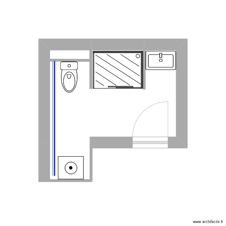 Chantier Fouqueray. Plan de 0 pièce et 0 m2