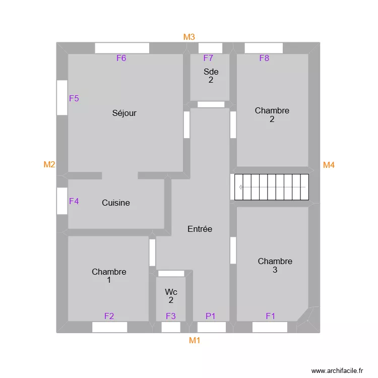 Brouquier Dpe. Plan de 9  et 56 m²