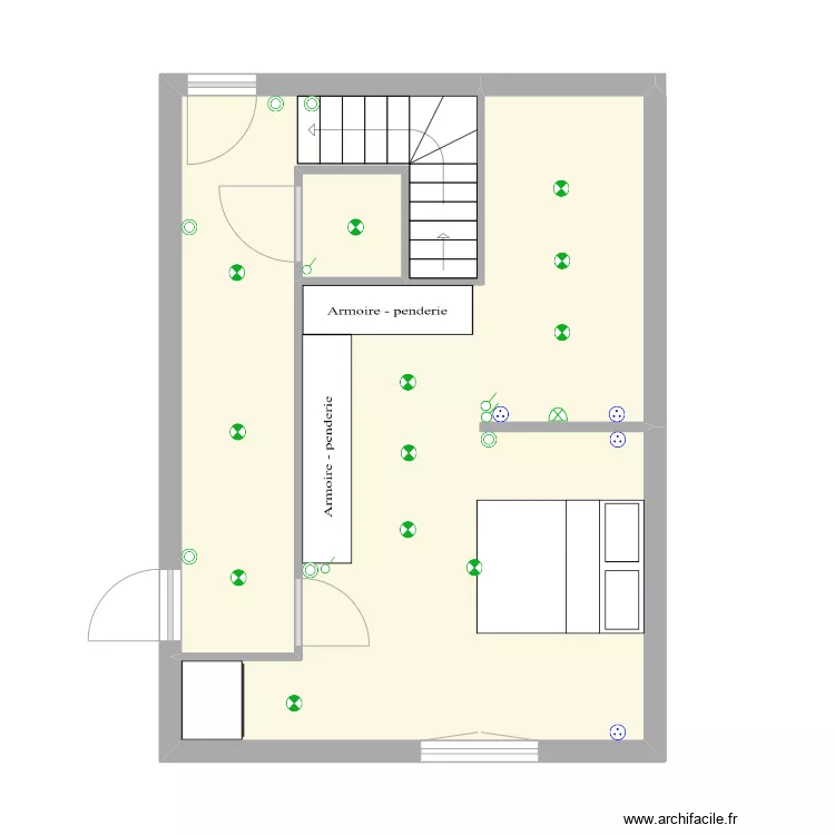 VOYAU. Plan de 