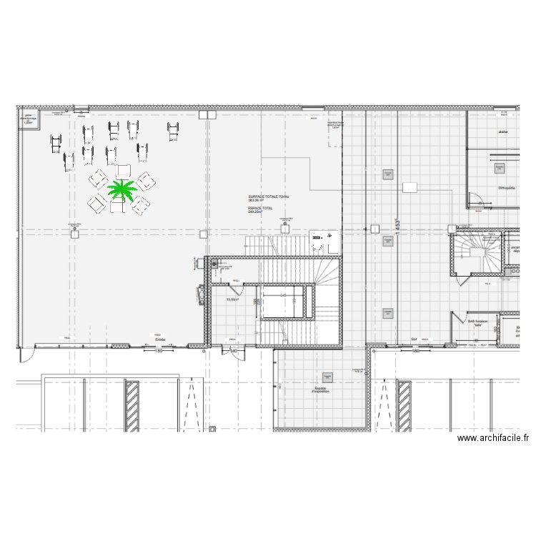 AGENCEMENT MAGASIN. Plan de 0 pièce et 0 m2