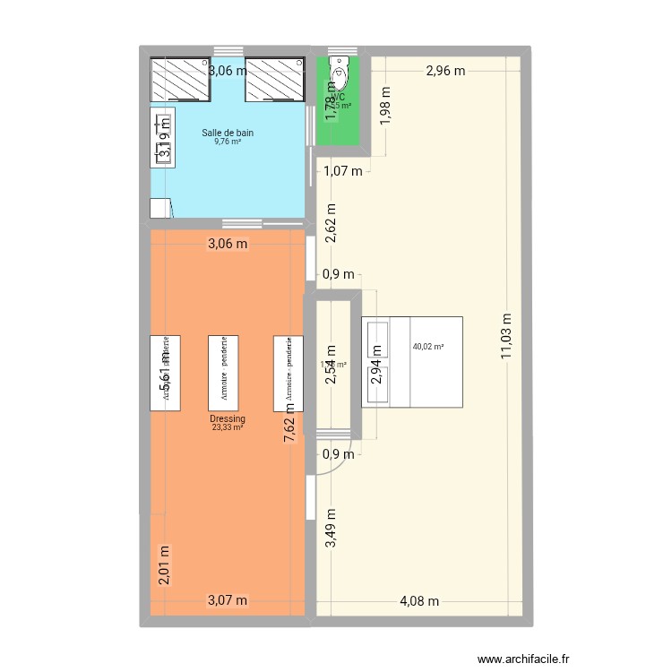 2ETAGES. Plan de 0 pièce et 0 m2