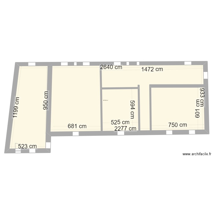 LES BRISSES EDL  1 etage 2. Plan de 0 pièce et 0 m2
