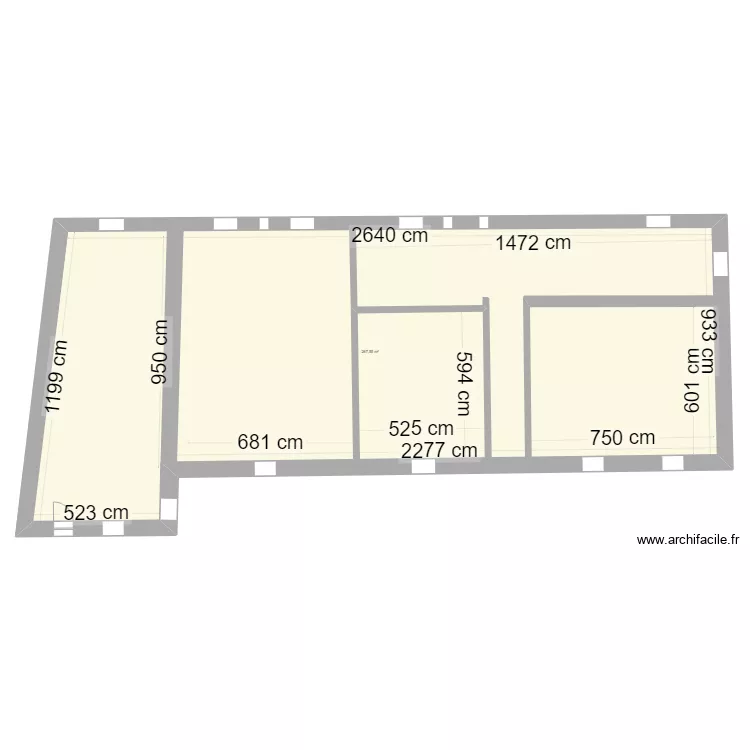 LES BRISSES EDL 1 etage 2. Plan de LES BRISSES EDL 1 etage 2. Plan de