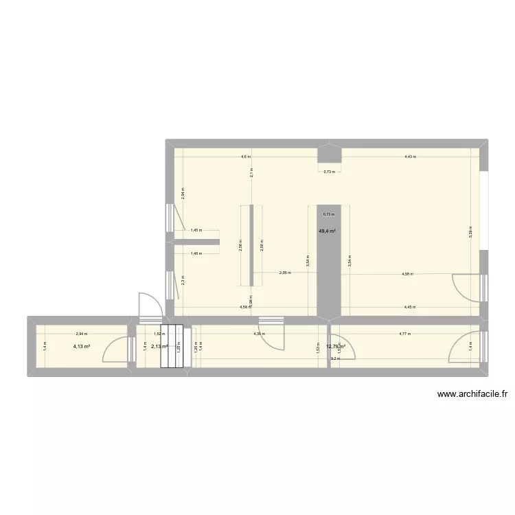 CASA M 3. Plan de 
