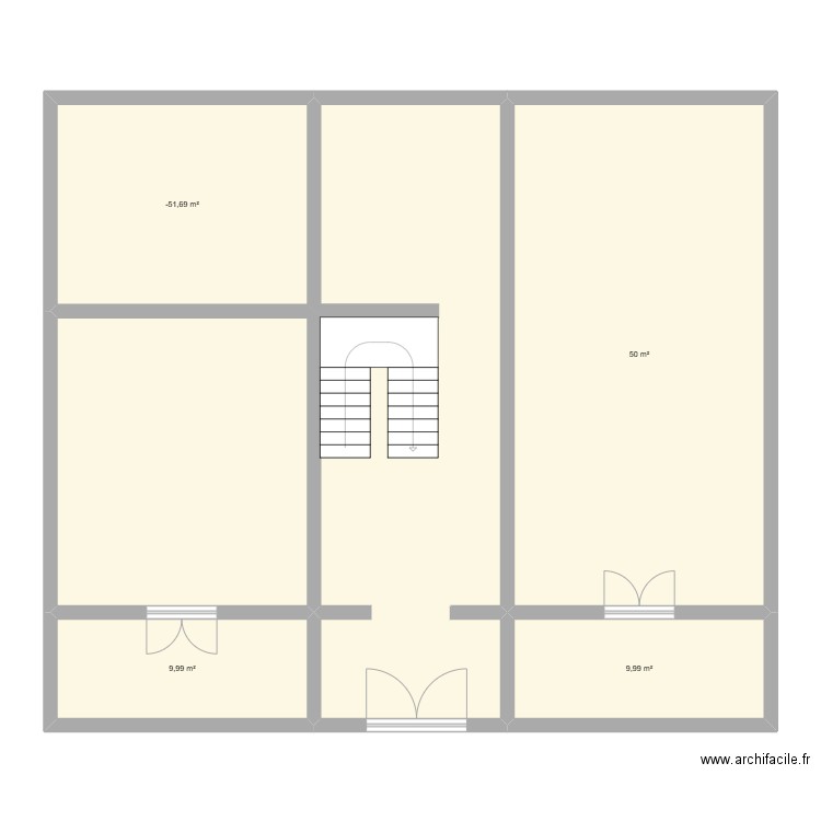 xdfsfesdf. Plan de 4 pièces et 90 m2