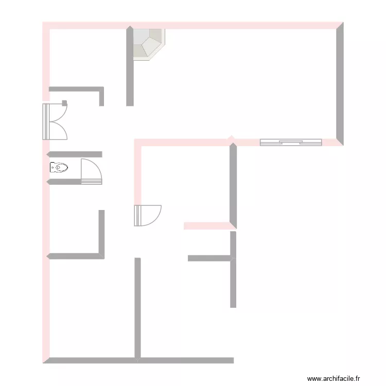 MAISON LA PALMYRE. Plan de 