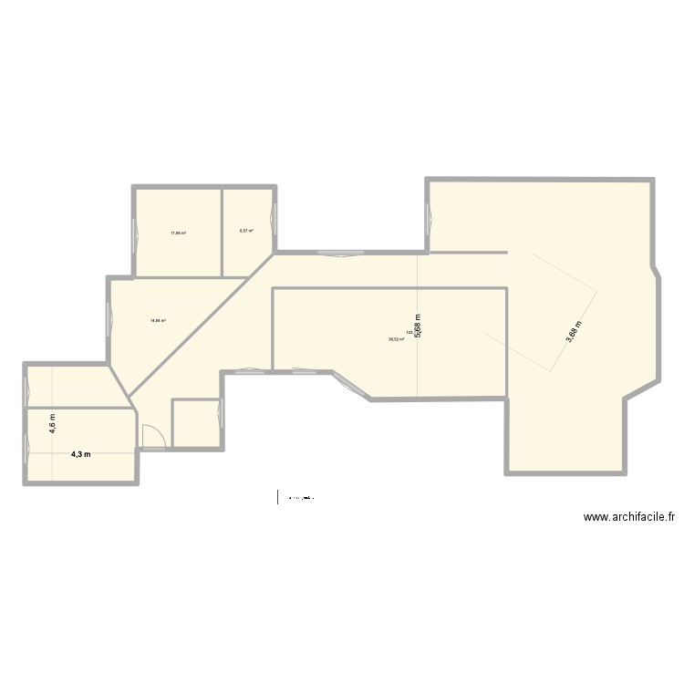 maria de molina 6. Plan de 5 pièces et 192 m2