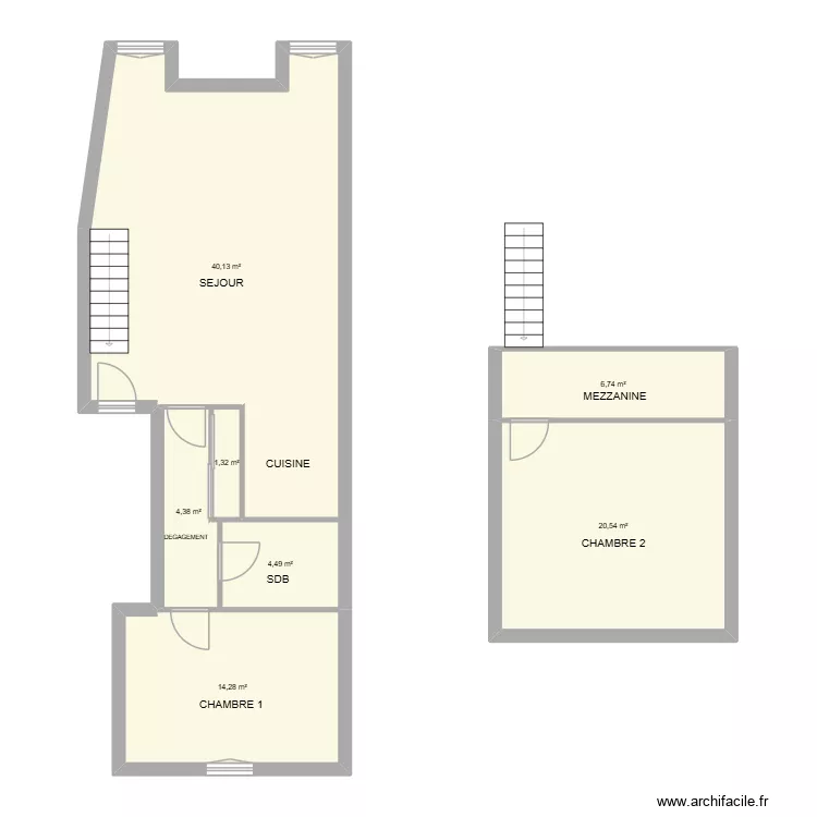 IMMO ARCADE. Plan de 7 Pièces et 92 m² IMMO ARCADE. Plan de 7 Pièces et 92 m²