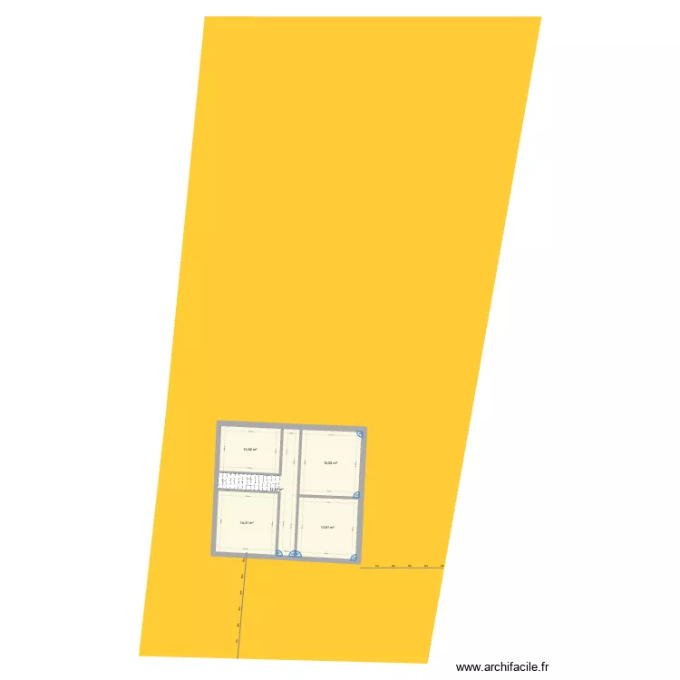 ACCACIAS. Plan de 5 et 66 m² ACCACIAS. Plan de 5 et 66 m²