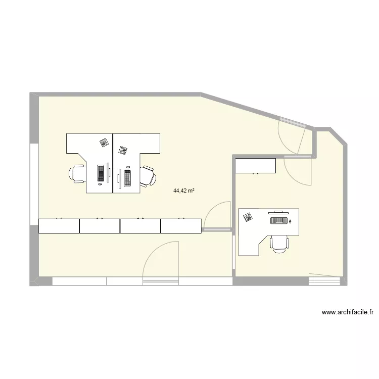 bureau regie transport. Plan de 