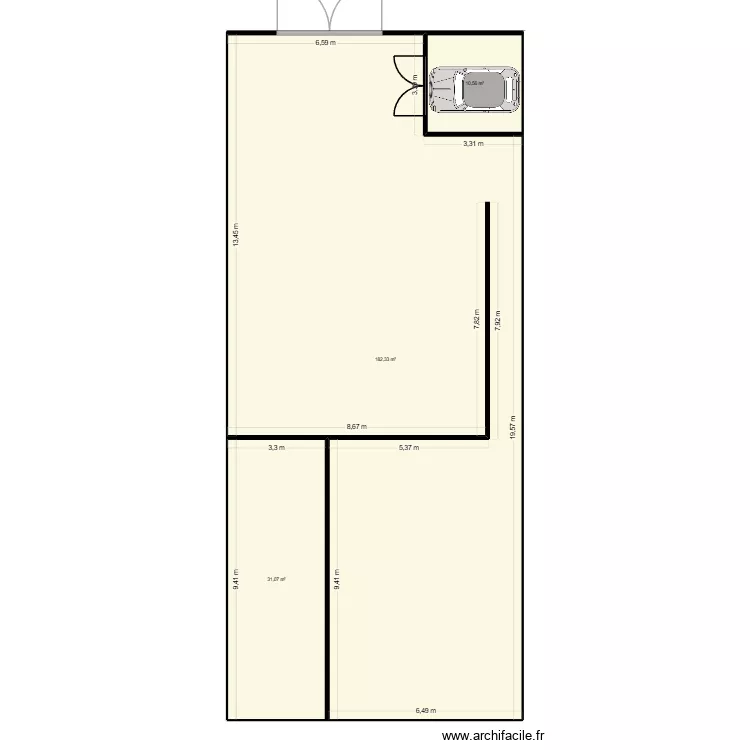 emmy et flo. Plan de 3 pièces et 224 m² emmy et flo. Plan de 3 pièces et 224 m²