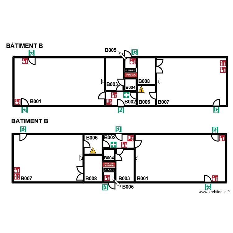 atelier. Plan de 16 pièces et 539 m2