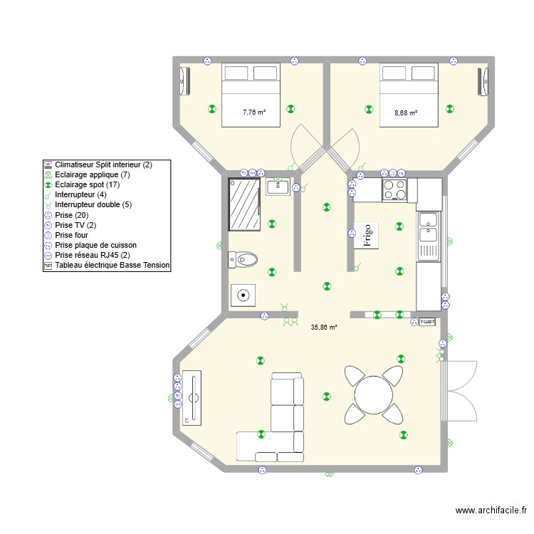 yohan. Plan de 0 pièce et 0 m2
