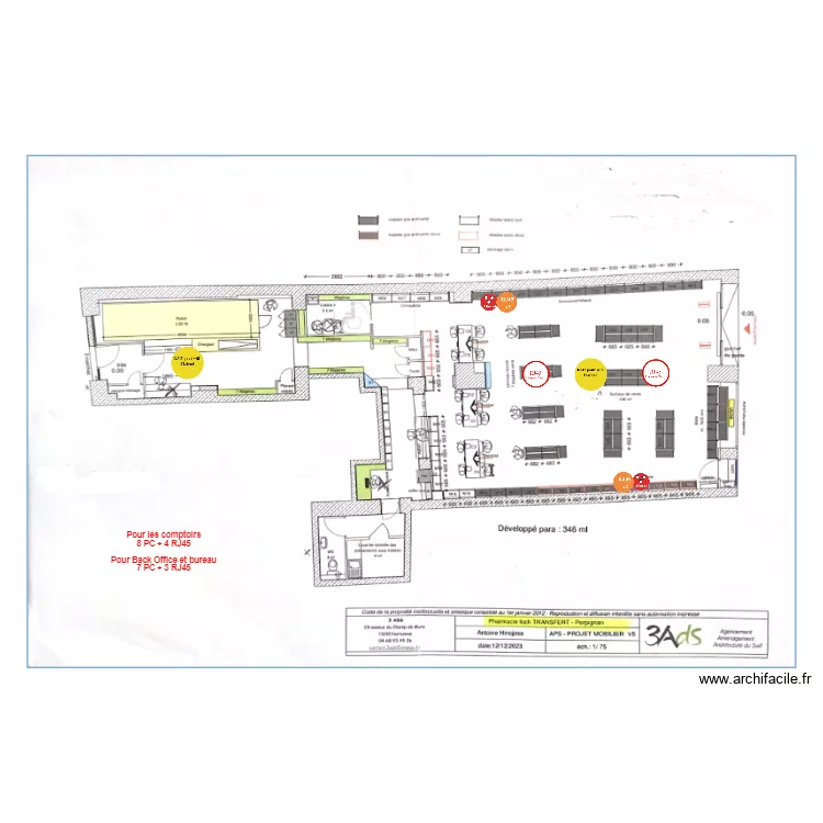 Pharmacie Foch v2 rdv du 16/05/24 . Plan de Pharmacie Foch v2 rdv du 16/05/24 . Plan de
