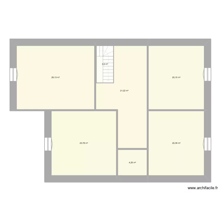 leopold maugras. Plan de 12  et 231 m²