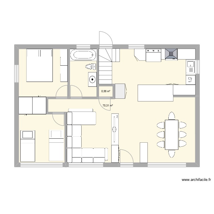 Plan  ma Maison. Plan de 0 pièce et 0 m2