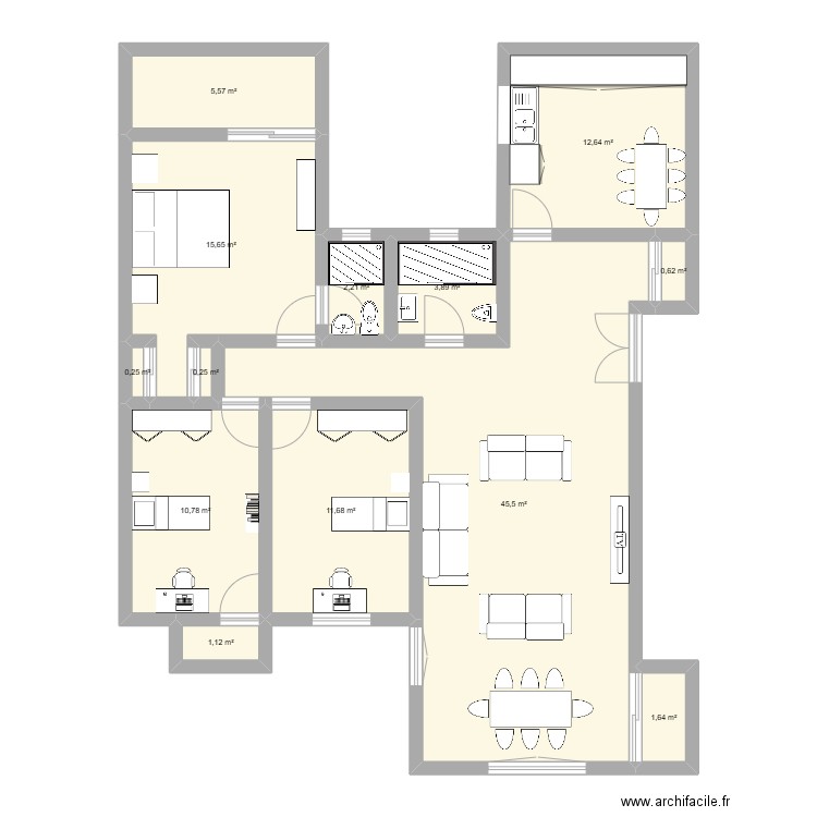 papa. Plan de 0 pièce et 0 m2