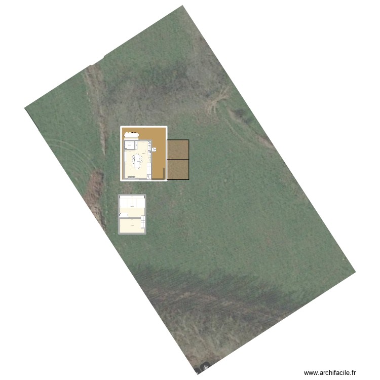 Etable erezee V4. Plan de 0 pièce et 0 m2