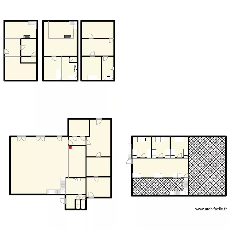 Croquis Meyer Slip. Plan de 24  et 983 m²