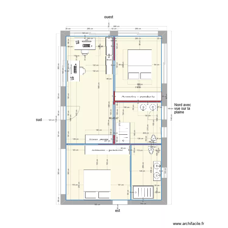 Plan Pinheira Grande rénov. projection chambres et bureau. Plan de Plan Pinheira Grande rénov. projection chambres et bureau. Plan de