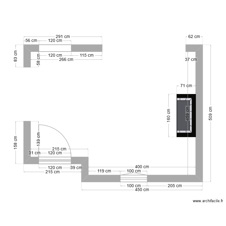 salle a manger. Plan de 0 pièce et 0 m2