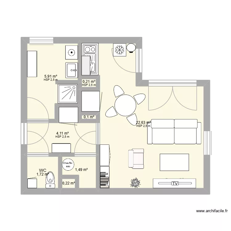 Flo. Plan de 8 et 36 m² Flo. Plan de 8 et 36 m²