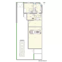 maison 94 rdc 3 CH sdb a partager  projet wc