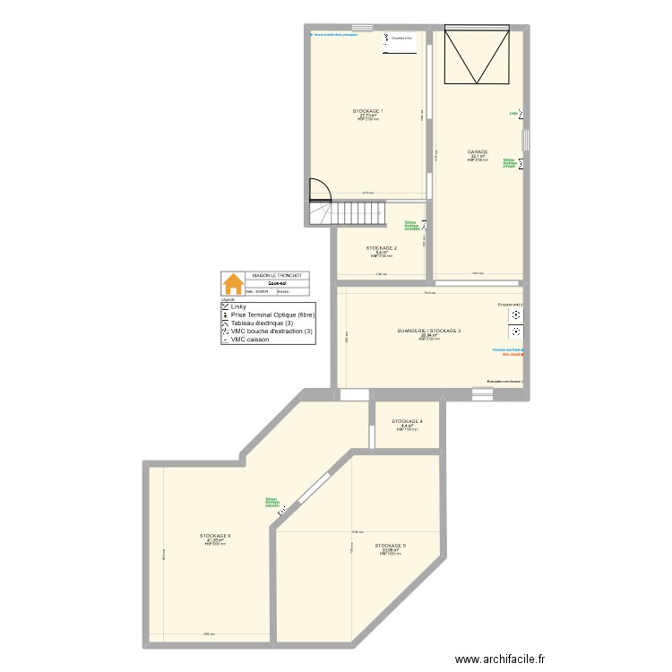 Maison tronchot 2. Plan de 0 pièce et 0 m2