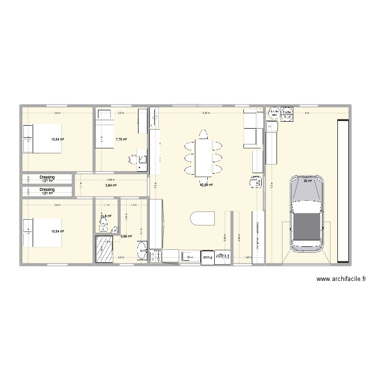 plan03. Plan de 10 pièces et 113 m2