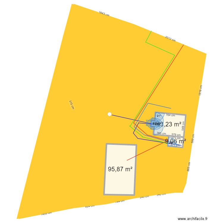 plan cadastre. Plan de 0 pièce et 0 m2