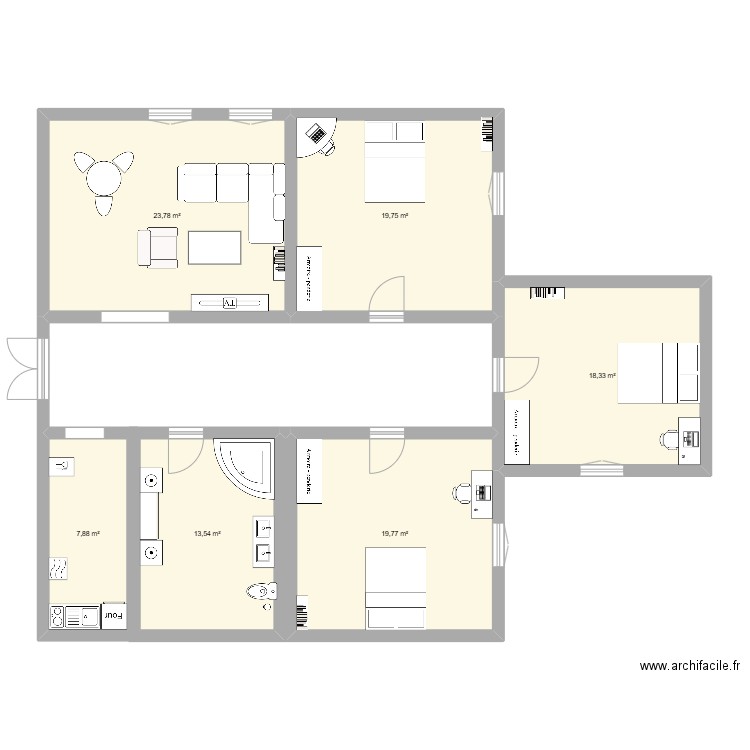 asdadsads. Plan de 0 pièce et 0 m2