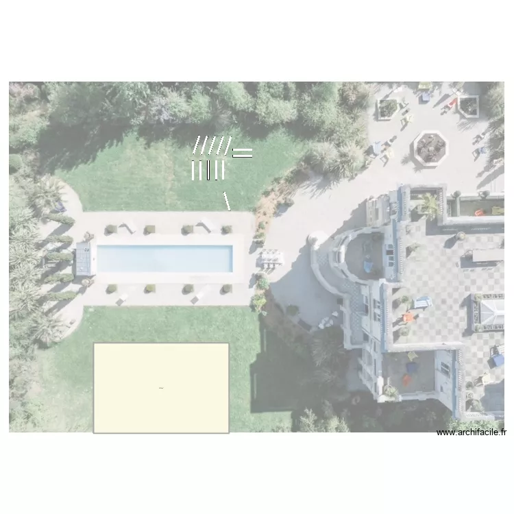 plan jardin. Plan de 1 et 150 m² plan jardin. Plan de 1 et 150 m²