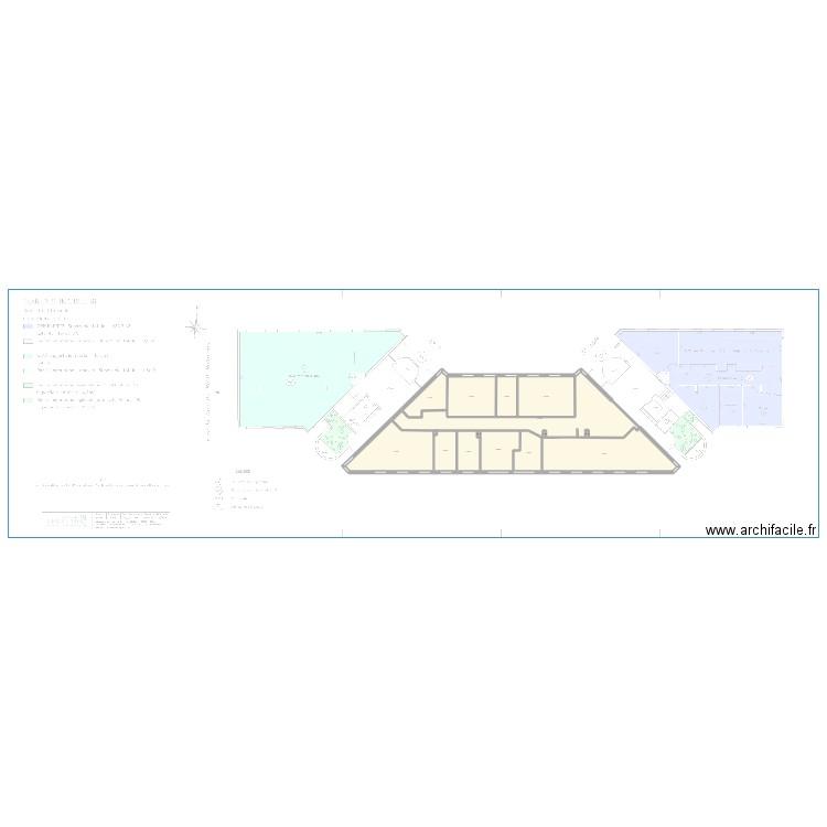 Jouy RDC 361 V2. Plan de 14 pièces et 328 m2