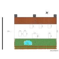 Fa&ccedil;ade Nord Ouest- Avant travaux
