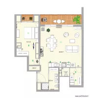 St.Maur V2 avec 1 SDB et WC dans ancienne SDB