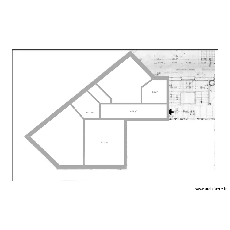 FABISZAK JEANNE. Plan de 
