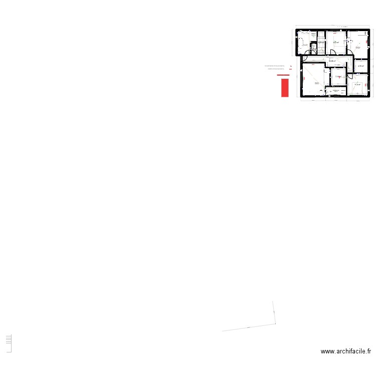 MAISON R+1 ELEC. Plan de 12 pièces et 104 m2