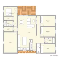 Plan maison de plein pied